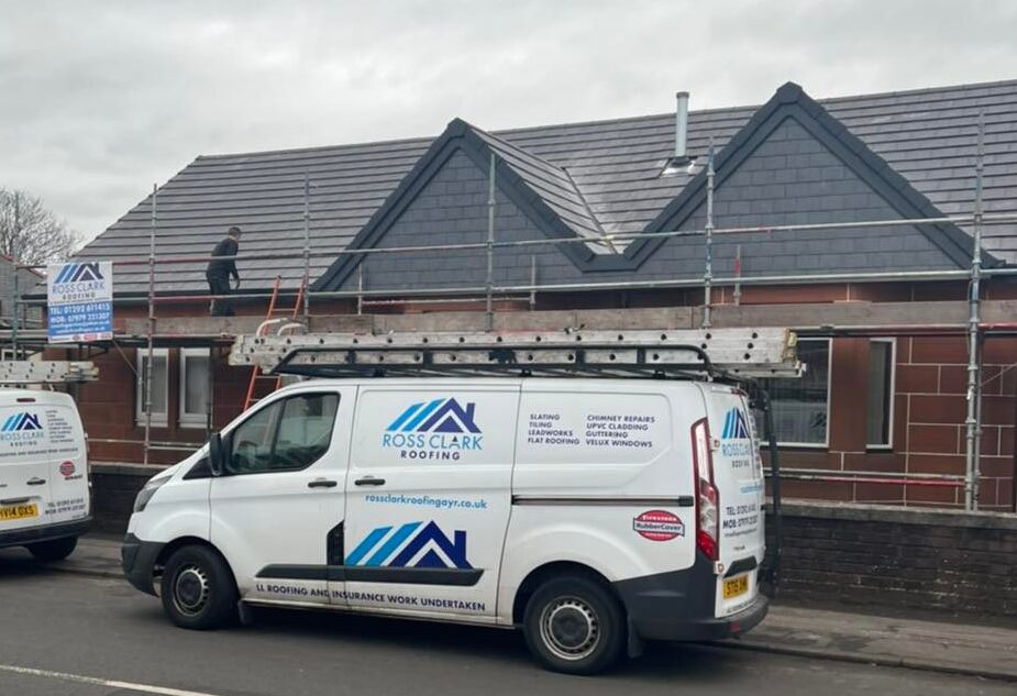 Roofing at Prestwick, Ayrshire
